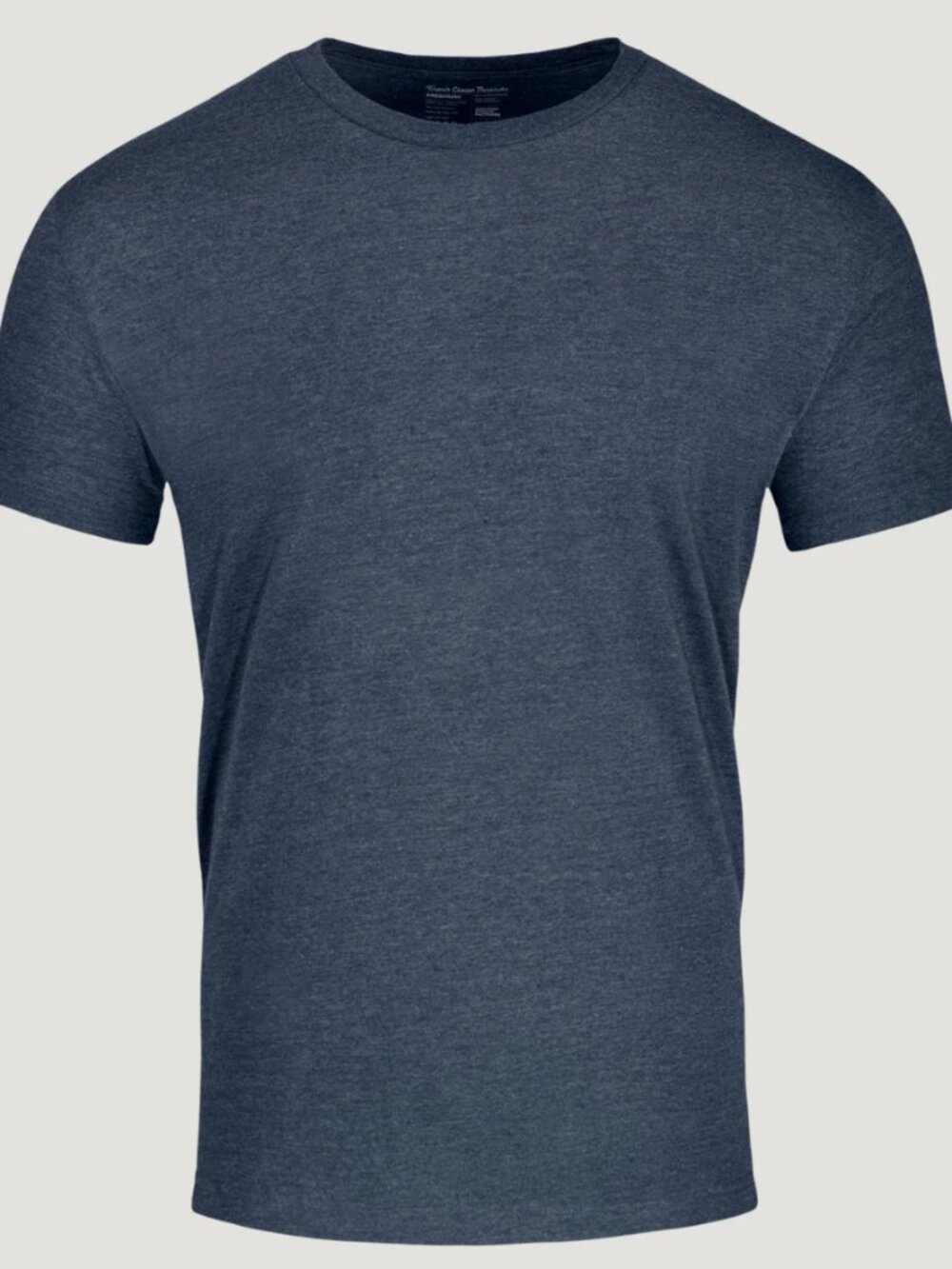 New Fresh Clean Tees Shirt Club Crew Neck T-Shirt Navy 2XL/XL Short Sleeve - Picture 2 of 4